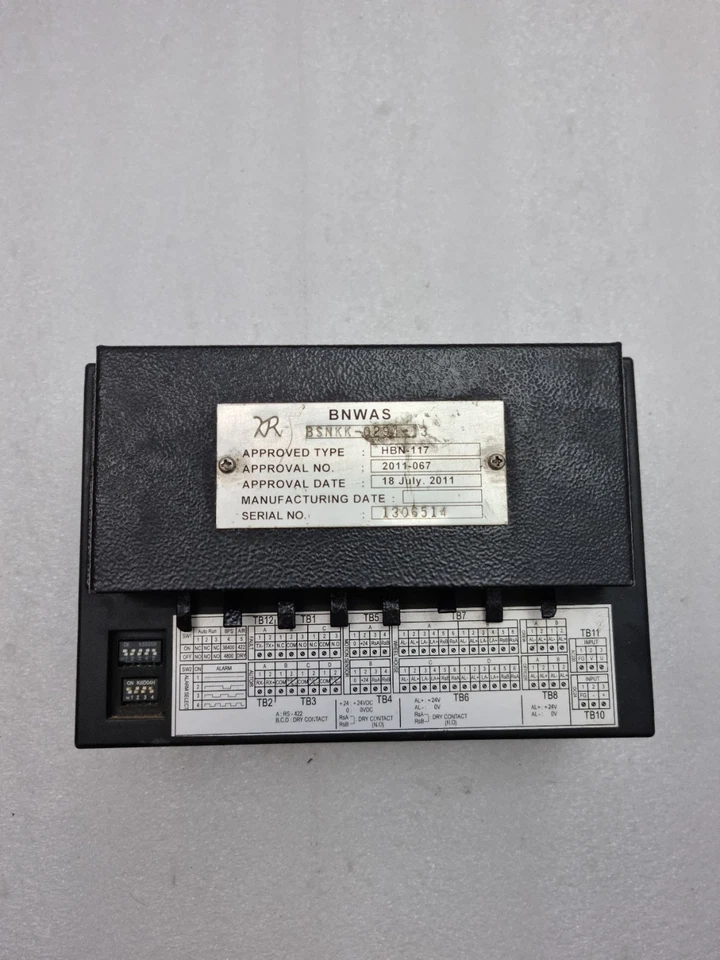 Hanshin BNWAS HBN-117 Bridge Navigational Watch Alarm System BSNKK-0294-13